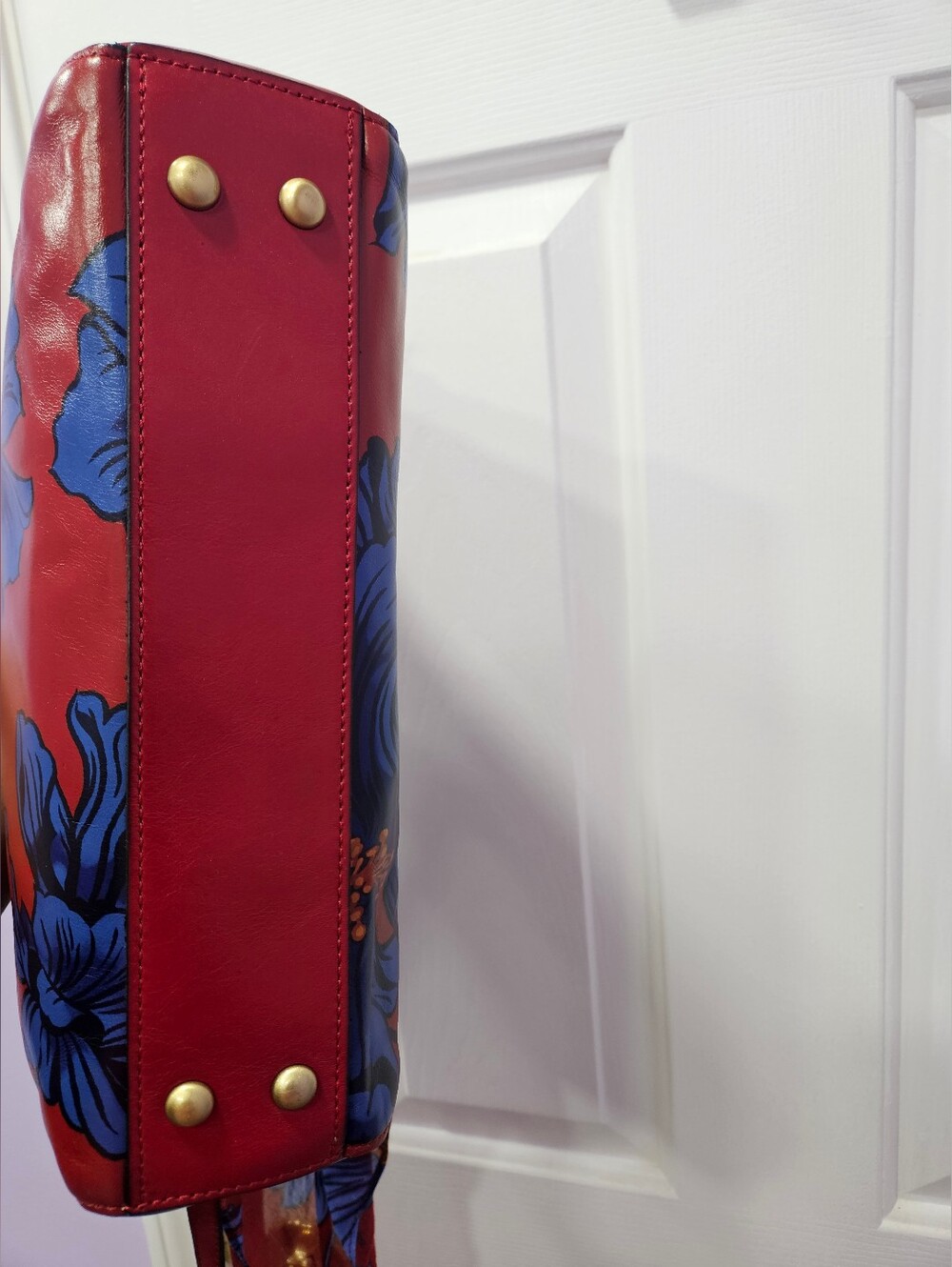Patricia Nash 2 PC SET - Aileen Satchel with Floral Print Scarf - Picture 10 of 12